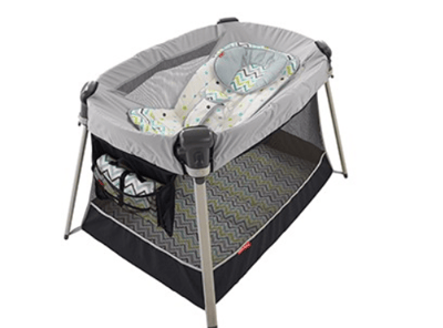 Ultra-Lite Play Yard with Inclined sleeper